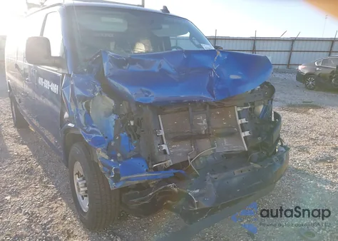 2019 GMC Savana 2500 Work Van z USA, uszkodzony, nr VIN 1GTW7BFG5K1304783